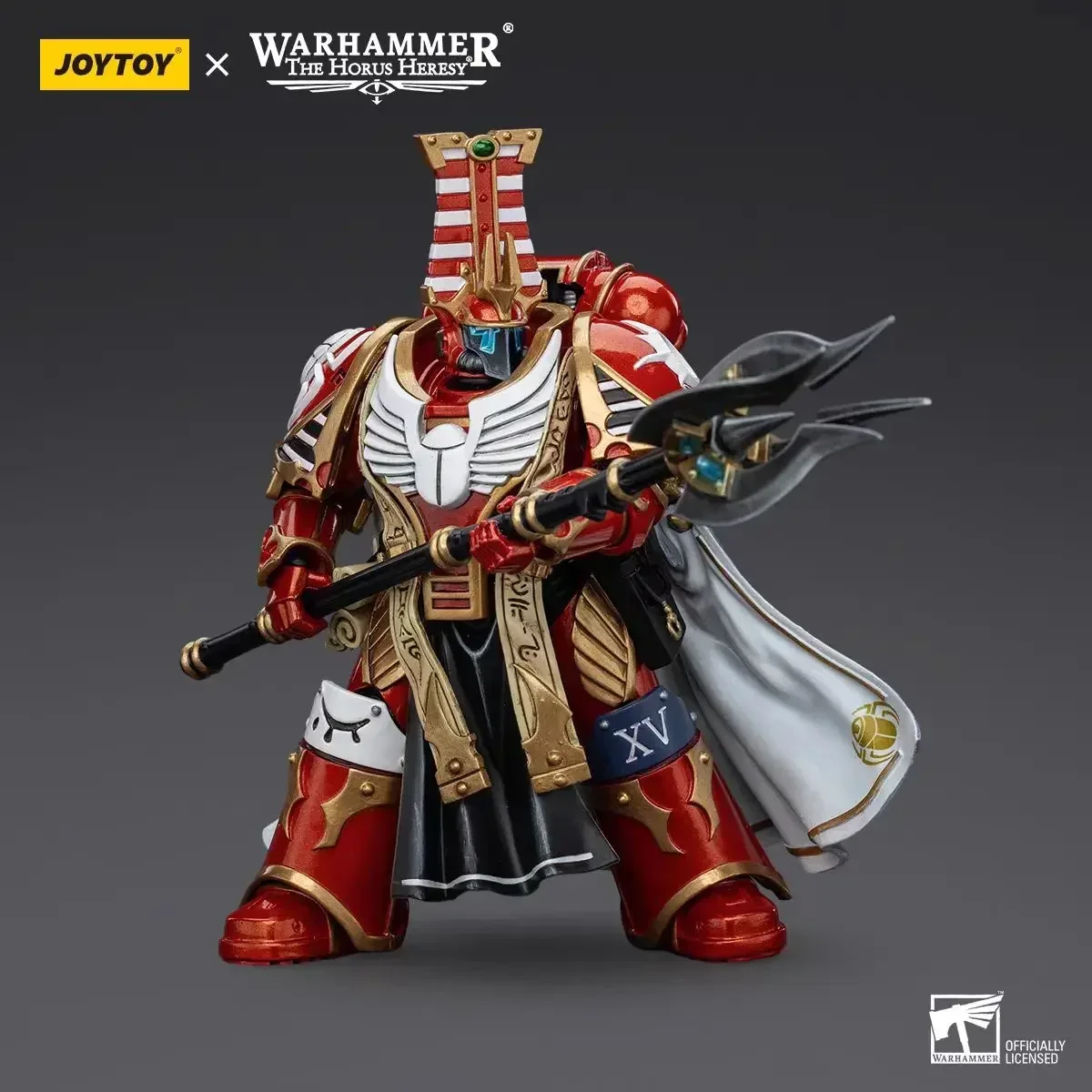 

Фигурки JOYTOY Warhammer 40k 1/18, аниме 15,7 см, линейный офицер танка Qianzi Think