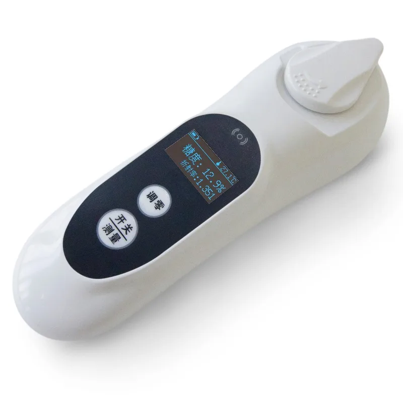 Digitales Brix-Refraktometer, tragbarer Zuckertest mit hoher Reichweite, 0–95 % Brix
