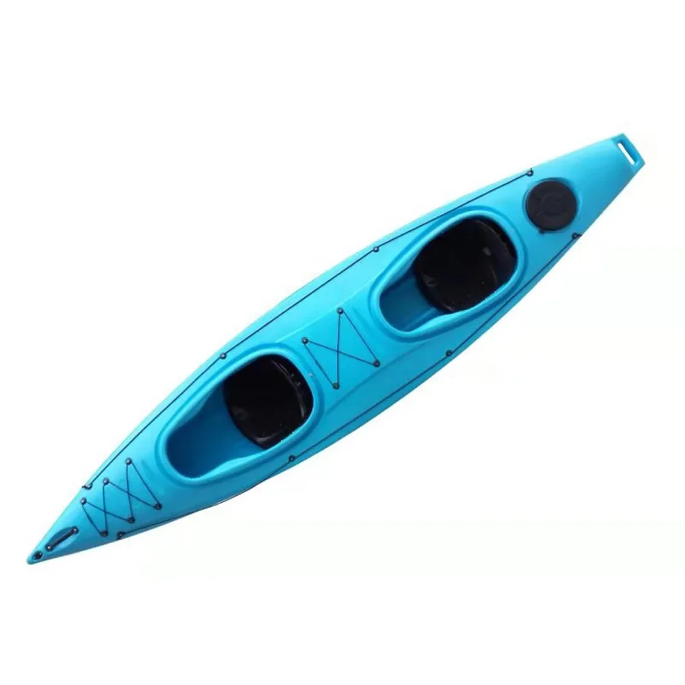 Doppeltes fettes Boot, Freizeit, Wasser, Unterhaltung, Lederpaddeln