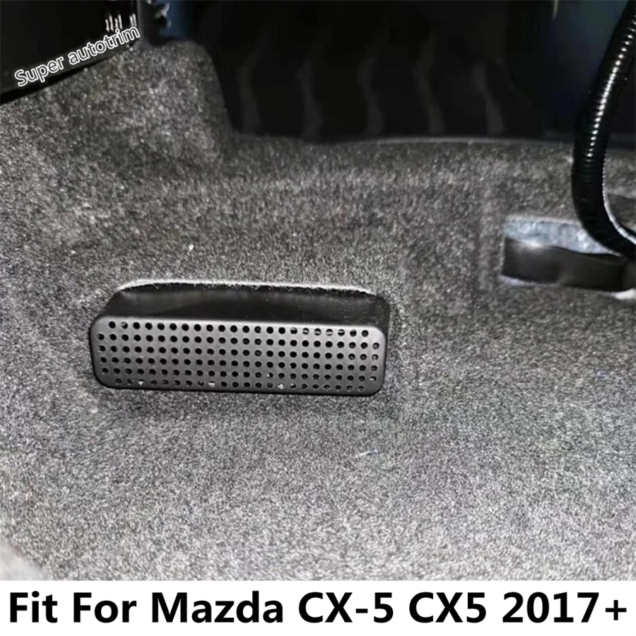 

For Mazda CX-5 CX5 2017 - 2024 Under Seat Floor AC Air Conditioner Vent Outlet Grille Protective Dust Cover Accessories Interior