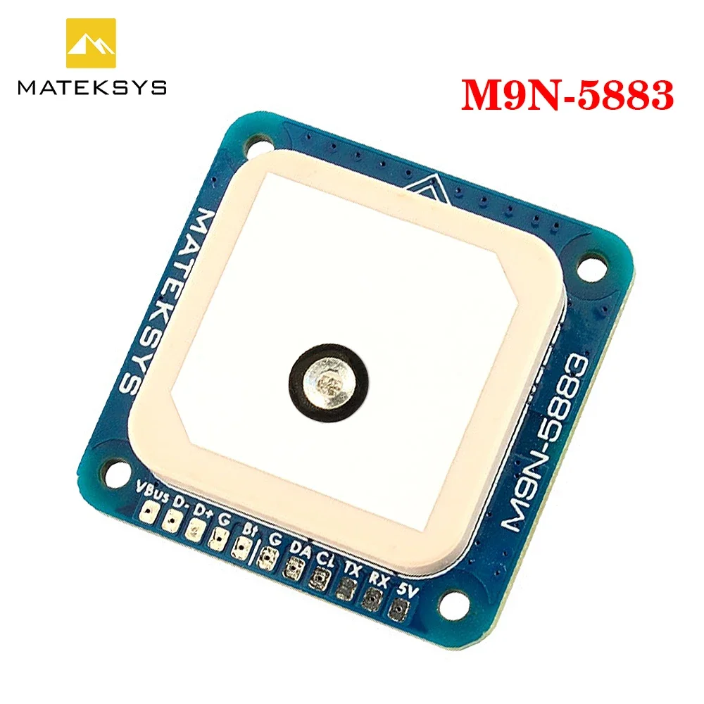 MATEKSYS GNSS COMPASS M9N-5883 GPS 32x32x10mm 14.5g for Long Rang RC FPV Drone