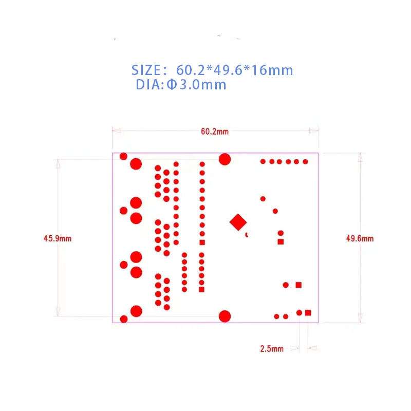 Mini PCBA 4 porty Networkmini moduł włącznik ethernet 10/100Mbps 5V 12V 15V 18V 24V