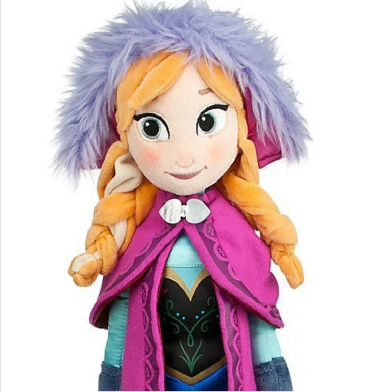 Sac en peluche reine des neiges pour enfants, jouets en peluche, Anna, Elsa, princesse des neiges, beurre SR, cadeau d'anniversaire et de Noël, 50 cm