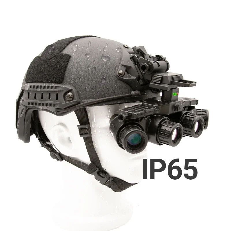 2025 Prodotti Premium Prezzo di fabbrica Occhiali per visione notturna panoramica da caccia con visione notturna a quattro occhi con batteria GPNVG 18 Plus