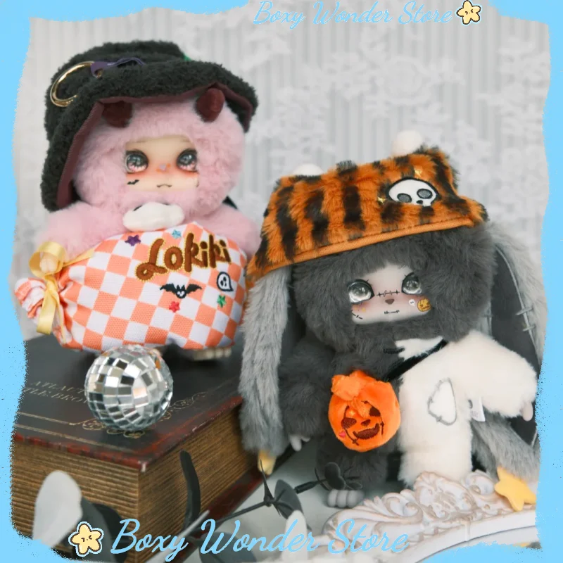 

Новая серия Lokiki Trick Or Treat, слепая коробка, подарок на Хэллоуин, настольное украшение, коллекционные куклы, модные игрушечные фигурки, виниловая кукла