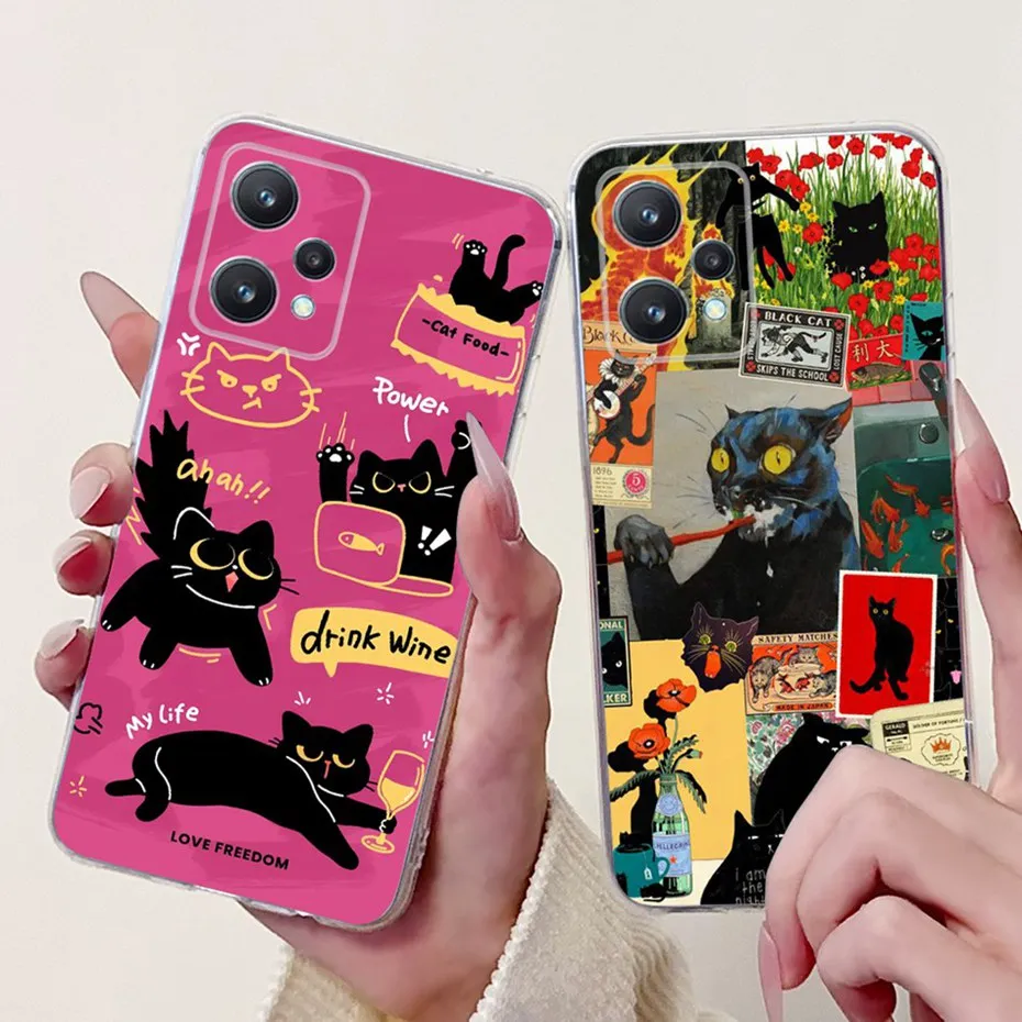 حافظة هاتف بتصميم جديد لهاتف Realme 9 Pro 5G 9 Pro + غطاء خلفي نحيف من البولي يوريثان الشفاف لهاتف Realme 9 4G 9Pro Plus 5G حافظات من السيليكون الناعم #6