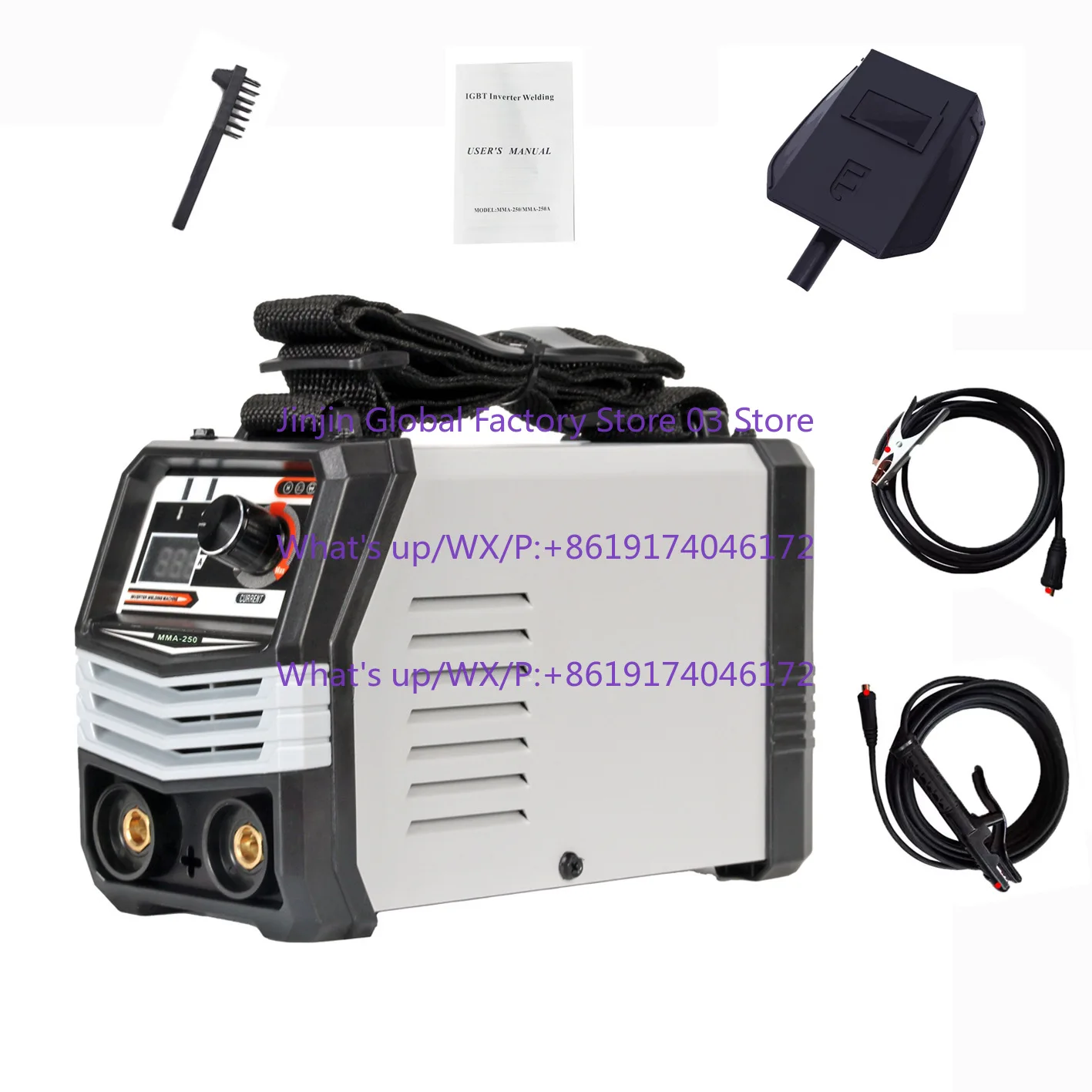 

Factory direct sales Amazon popular MMA-250 mini manual welding MMA welding machine 120A/220V European standard
