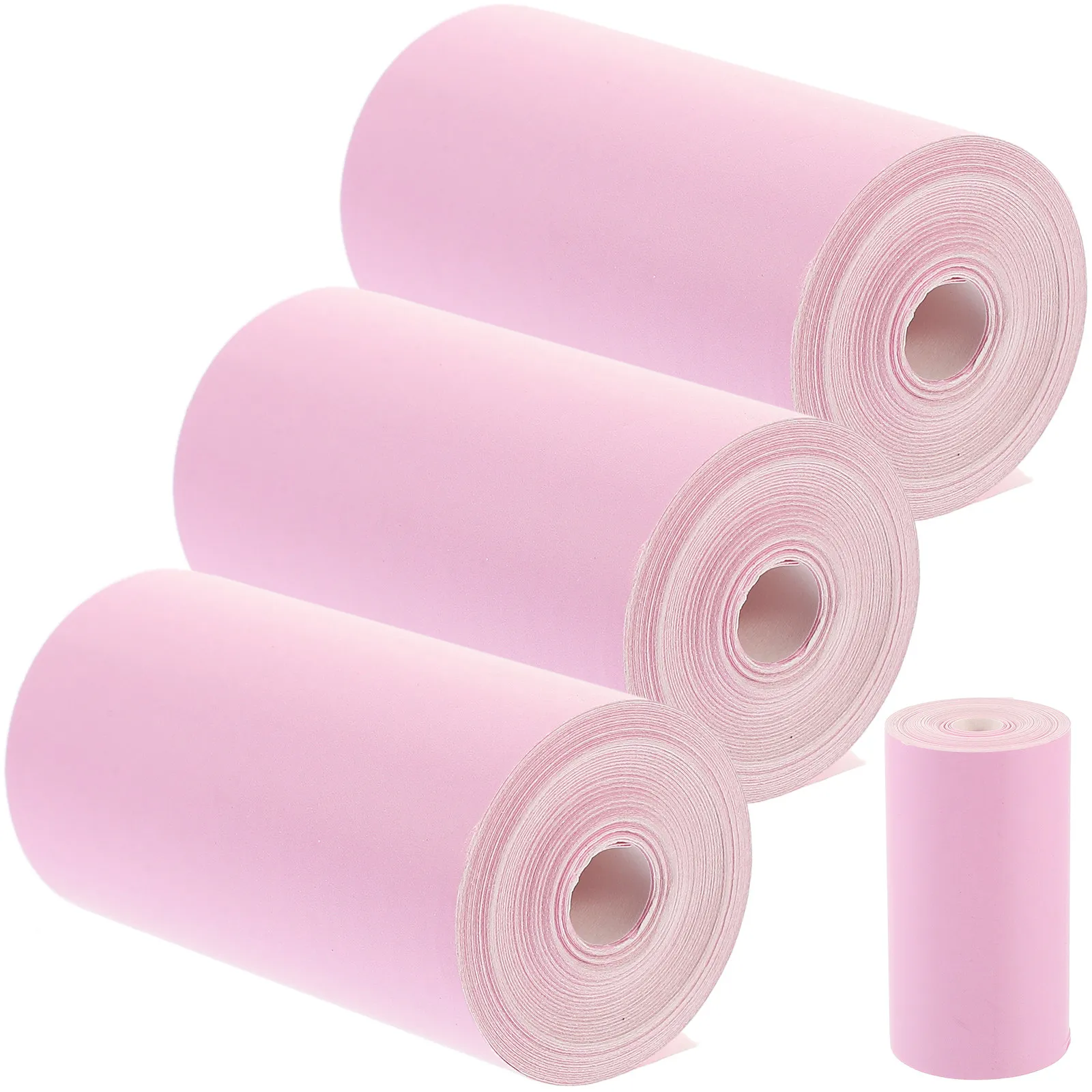 4 Rolls Thermal Paper Roll Smooth Lint Free Multipurpose Printing Thermal Paper for Receipt Till Roll Shops Supermarkets Hotels