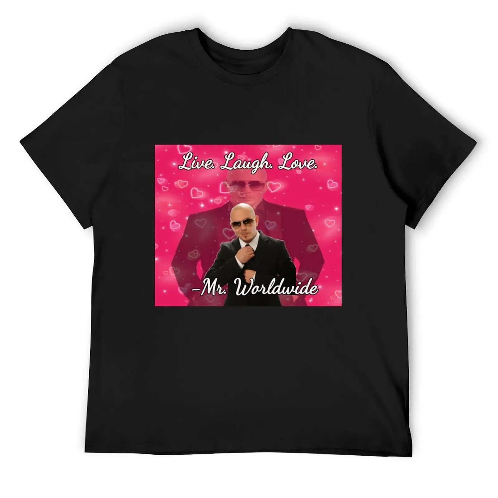 

mr worldwide live. laugh. love. T-Shirt animal prinfor boys graphic shirts blanks mens designer clothes