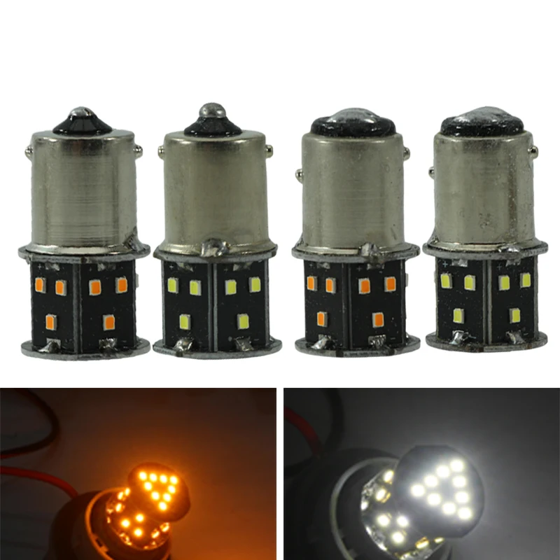 

Ampoule Led Interior Light For Motor Car 6V 4W 12V P21W 1156 BA15S 1157 BAY15D Coche Signal Brake Tail Lamp Vehicle Backup Bulb