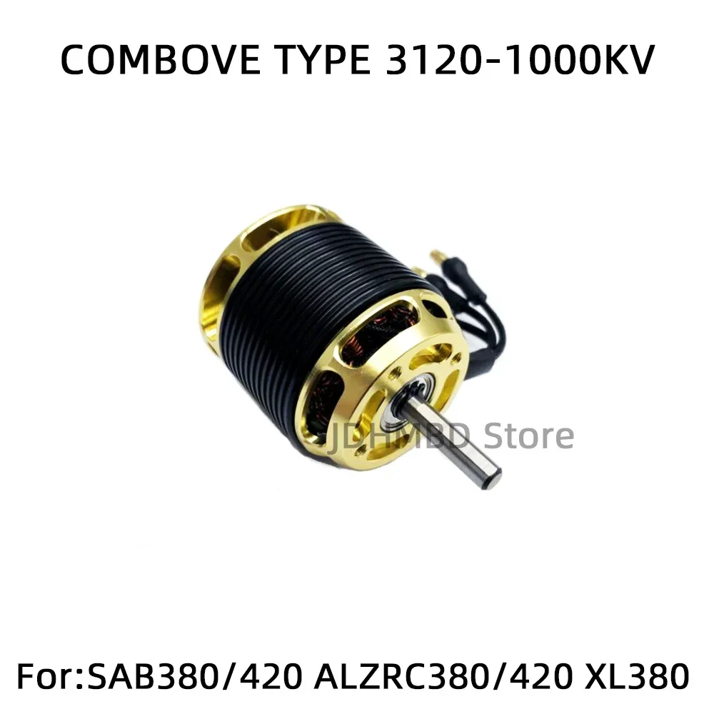 

COMBOVE TYPE 3120-1000KV Brushless Motor RC Helicopter Parts High Quality for RC ALZRC-Devil 380 SAB 380/420 XL380