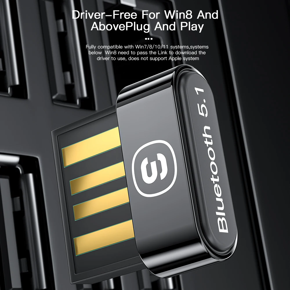 Essager บลูทูธอะแดปเตอร์ USB Dongle Adaptador Bluetooth 5.1สำหรับ PC แล็ปท็อปลำโพงไร้สายเครื่องรับสัญญาณเพลง USB เครื่องส่งสัญญาณ