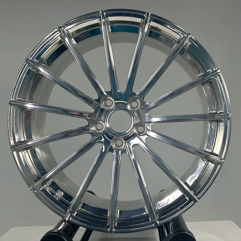 

Polished Surface 1 Pcs Forged Wheels 16 17 18 19 20 21 22 Inch 5x112 Multi Spoke Aluminium Alloy Forged Car Wheels