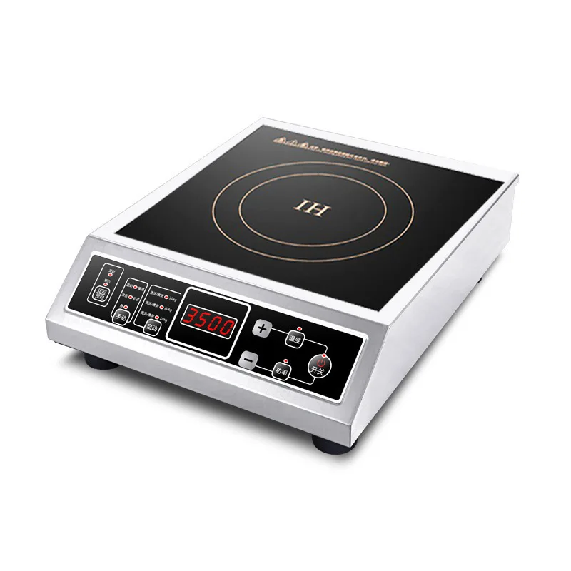 Induction Cooker Electric Ceramic Cooker Household 3500W Cooking High-power Commercial Concave Flat Battery Cooker Milk Tea Shop