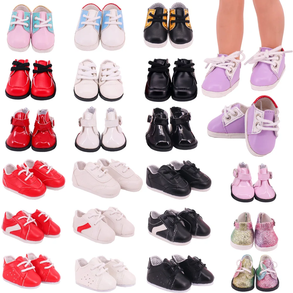 5Cm Doll Clothes Shoes Boots For 14.5Inch  Wellie Wisher Doll&Paola Reina&BJD&EXO Dolls Accessories For Girl`s Toys Gifts