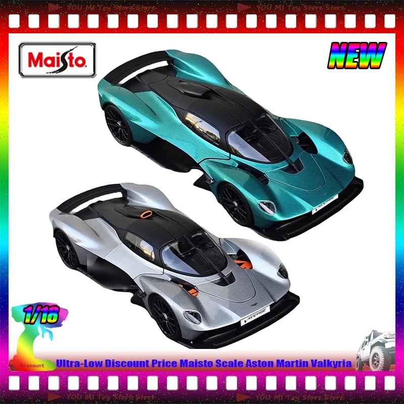 

Ultra-Low Discount Price Maisto 1:18 Scale Aston Martin Valkyria Simulation Alloy Die-Cast Sports Car Model Custom Children Toys