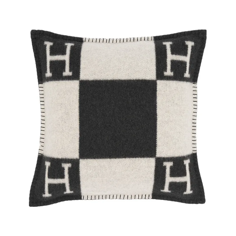 

Шерстяная подушка из полипропилена, хлопок, обеденный перерыв, диванная подушка, автомобильная подушка для талии, спины, вязаная подушка