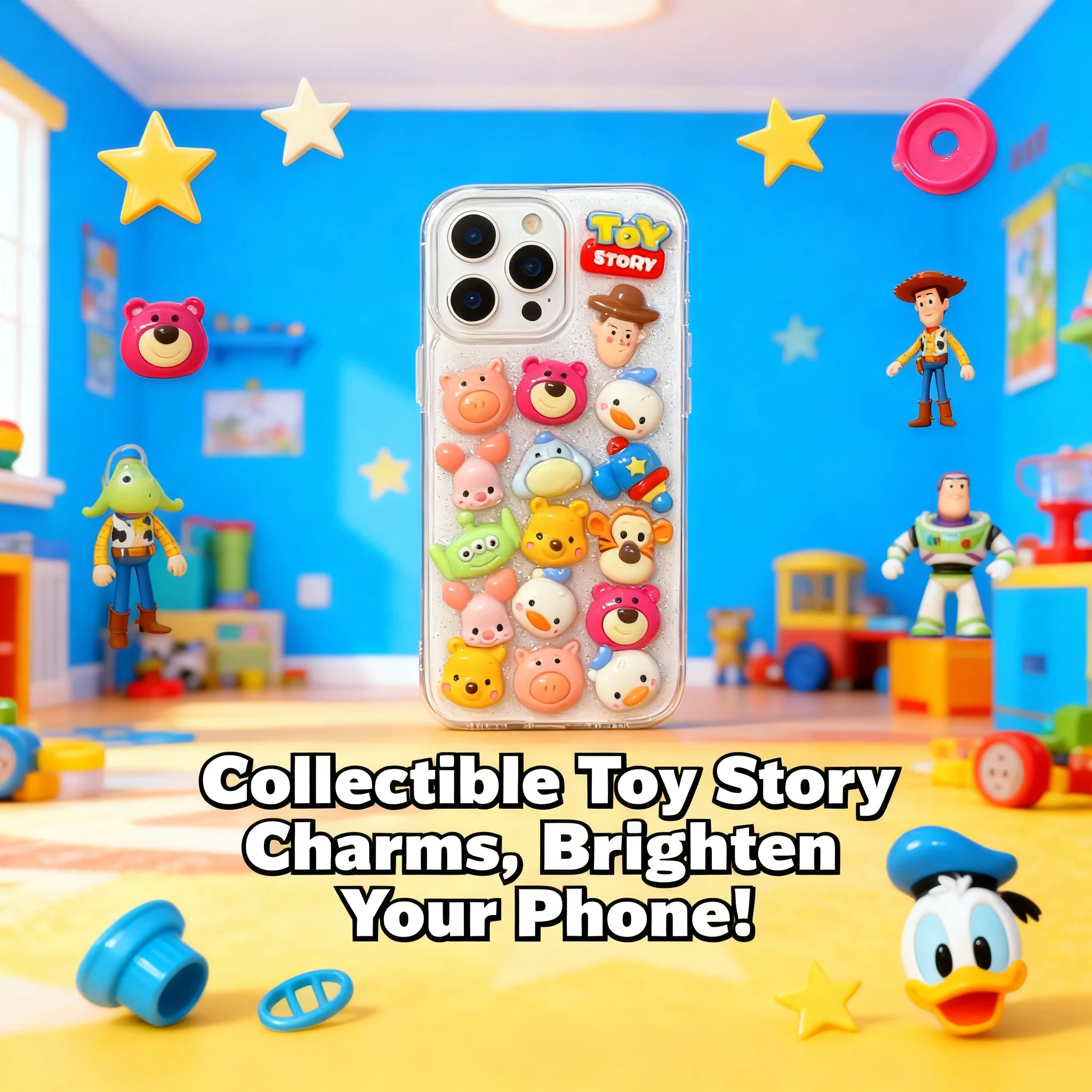 

Чехол для iPhone 17 Pro Max: Премиальный защитный чехол высокого класса для iPhone 17 Pro Max, новый чехол для iPhone 17 Pro Max, серия «История игрушек»