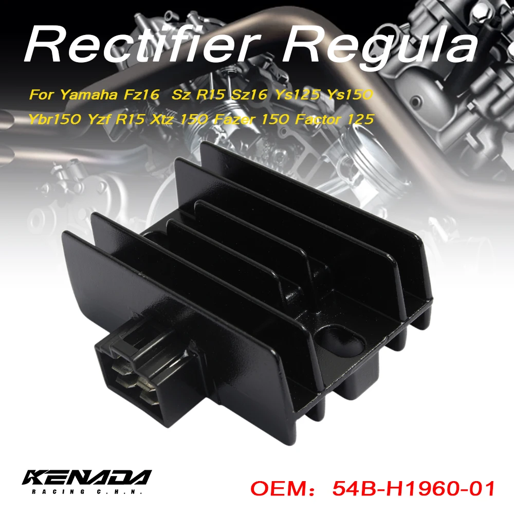

54B-H1960-01 Rectifier Regula For Yamaha Fz16 Sz R15 Sz16 Ys125 Ys150 Ybr150 Yzf R15 Xtz 150 Fazer 150 Factor 125