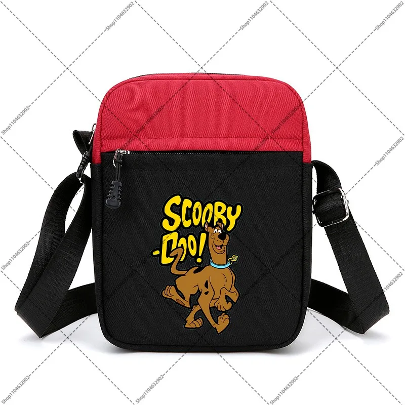 Scooby Doo Crossbody Bags for Women Cartoon Anime Pattern Printed Shoulder Bag Unisex Outdoor Fashion Handbags Birthday Gifts view 2