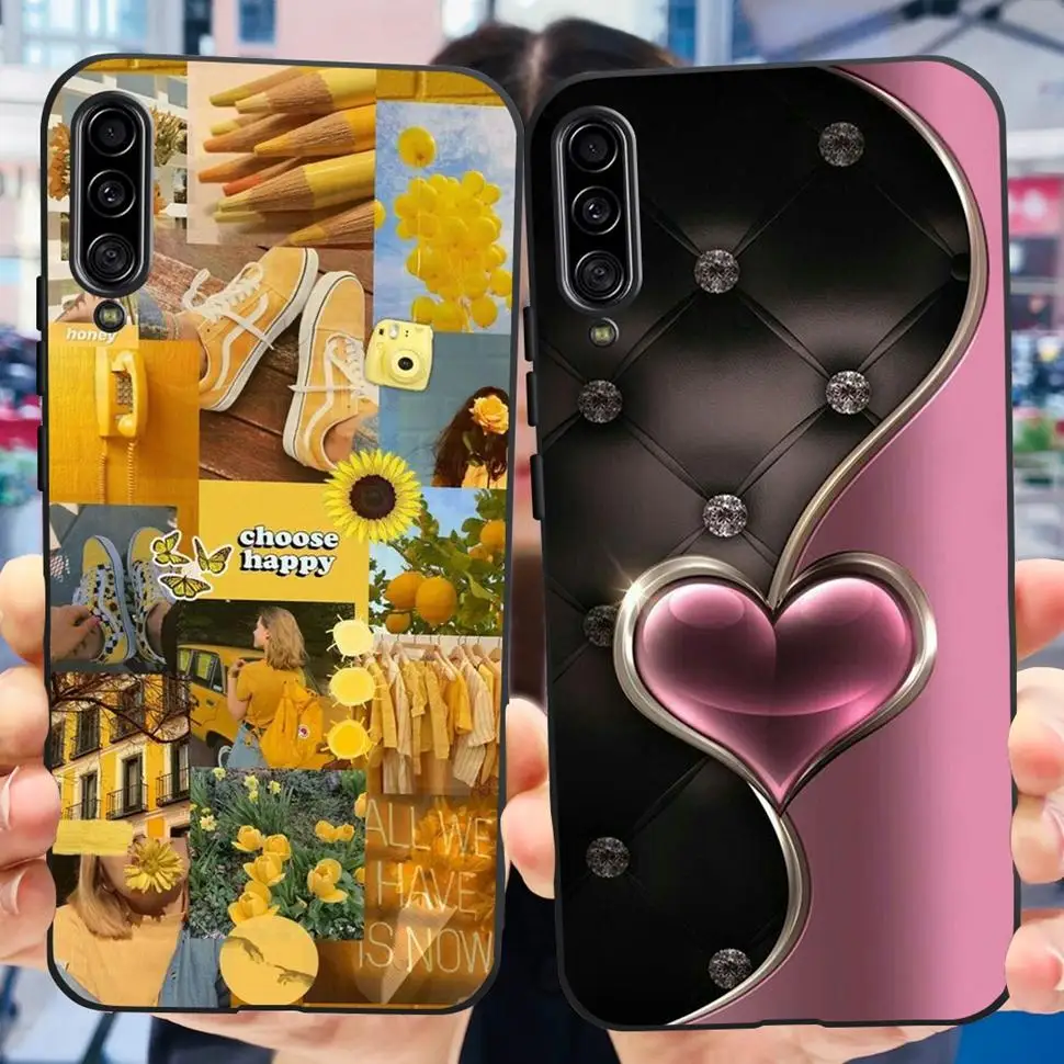 For Samsung A90 5G Case SM-A908B Stylish Pattern Bumper GaxlayA90 Soft Slim Fundas Phone Case For Samsung Galaxy A 90 A90 Cover view 3