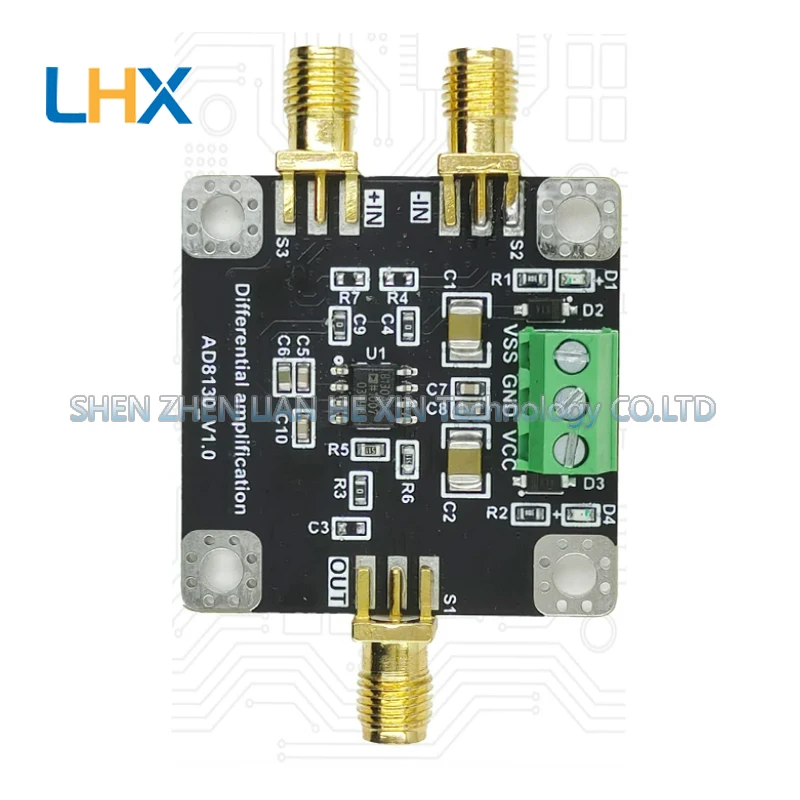 AD8130 differential-to-single-ended amplifier module with low noise, low distortion and high common-mode rejection ratio new