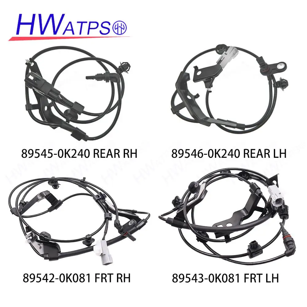 

Передний задний левый правый датчик скорости колеса ABS 89542-0K080 89543-0K080 89545-0K240 89546-0K240 для Toyota Hilux Viii 2015-2022 2.7
