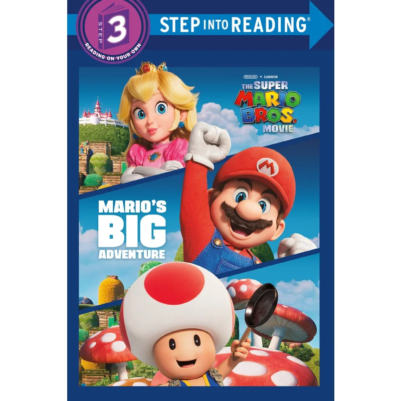 

Marios Big Adventure Nintendo And Illumination Present The Super Mario Bros Movie Step Into Reading Mary ManKong 9780593646014