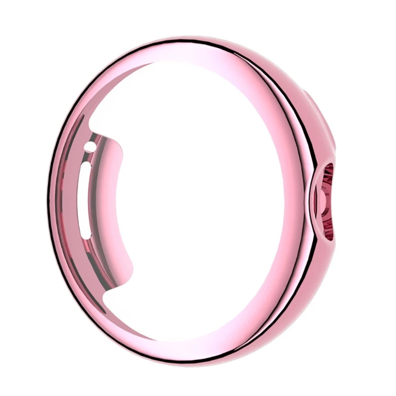 Screen Protector Case for Google Pixel Watch Protective Cover With Tempered-Glass Film SmartWatch PC Protection Hard-Shell