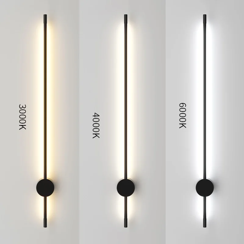 Imagem -05 - Suporte de Chão Minimalista Moderno Luminária de Canto com Led Estilo Nórdico para Sala de Estar Preto de Alumínio Decoração