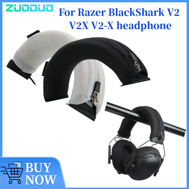 

ZUODUO Replacement Headband Cover for Razer BlackShark V2 V2X V2-X Headphones Protective Headband Case
