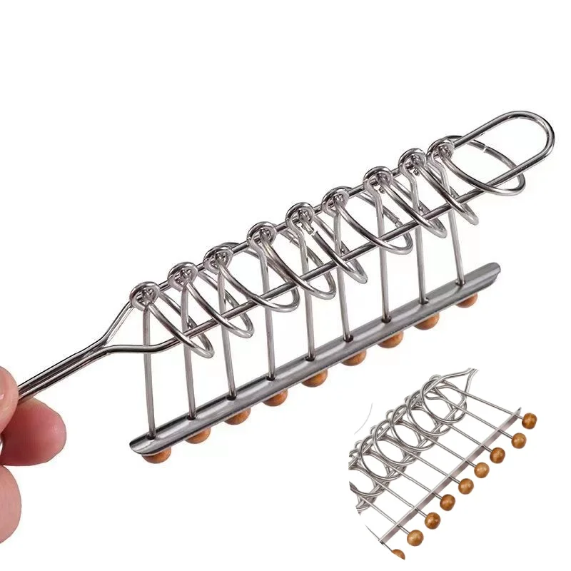 금속 잠금 링 퍼즐 세트 나인 체인 버클 게임 장난감 지능 퍼즐 링 버클 중국 문화 장식 버클