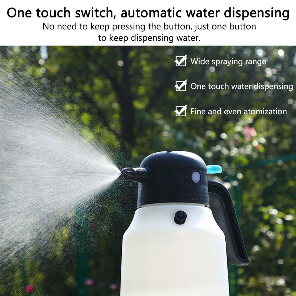 1.8L Foam Sprayer Manual Sprayer Bottle Watering Cans Car Washing Foam Sprinkling Pot Electric Car Cleaning Bottle