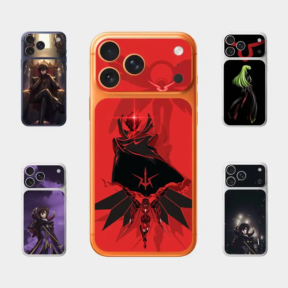 

Anime L-Lelouch For iPhone 17 Pro Max Full Back Cover Decal Wrap Skin Rear Protective Sticker Film