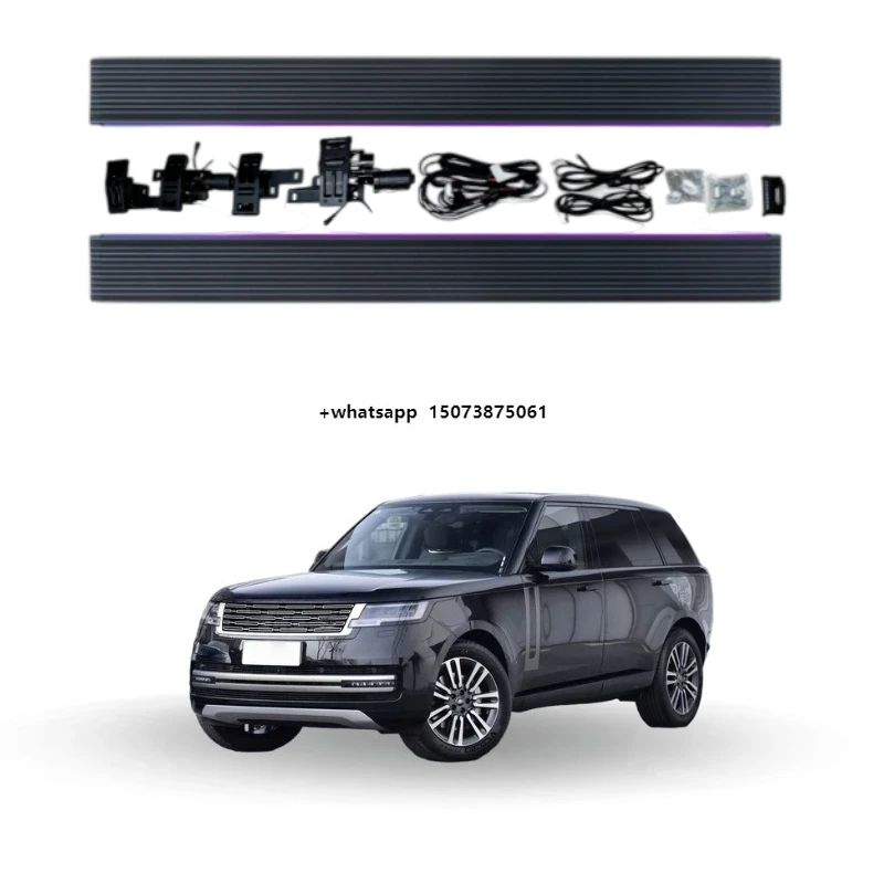

Electric Running Board Side Steps Led Light for Range Rover Aluminum Running Boards