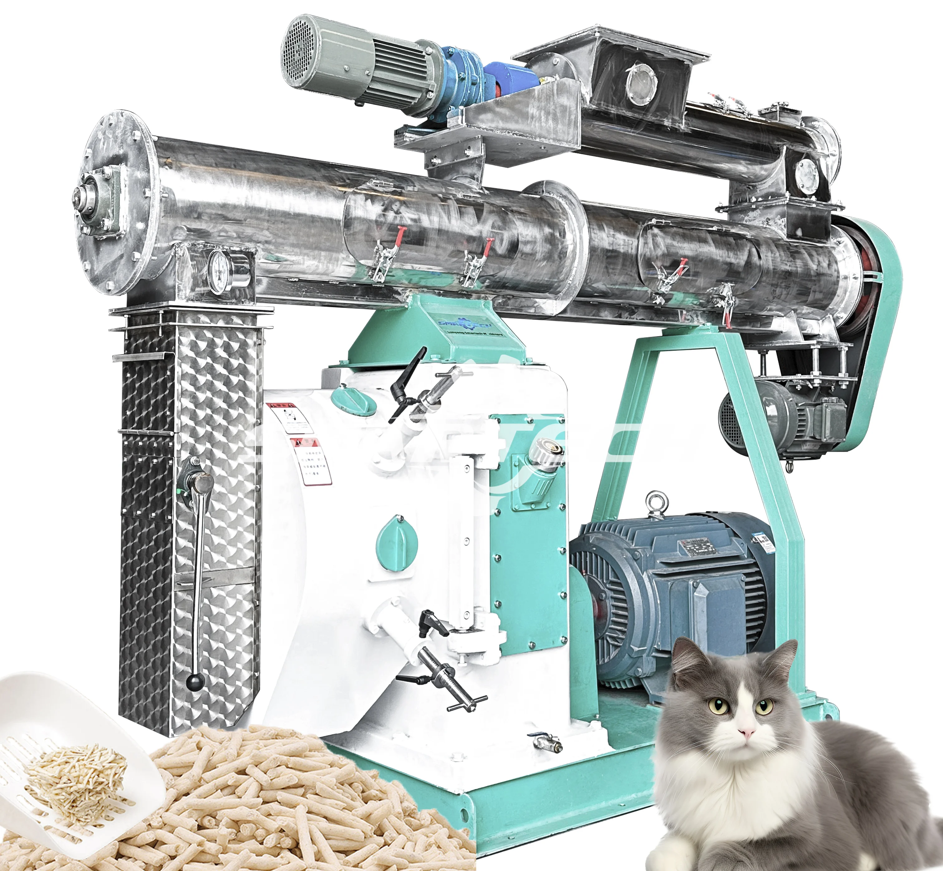 Tofu Cat Production Line Machinery Cat Granulator Machine Tofu Cat Making Machine