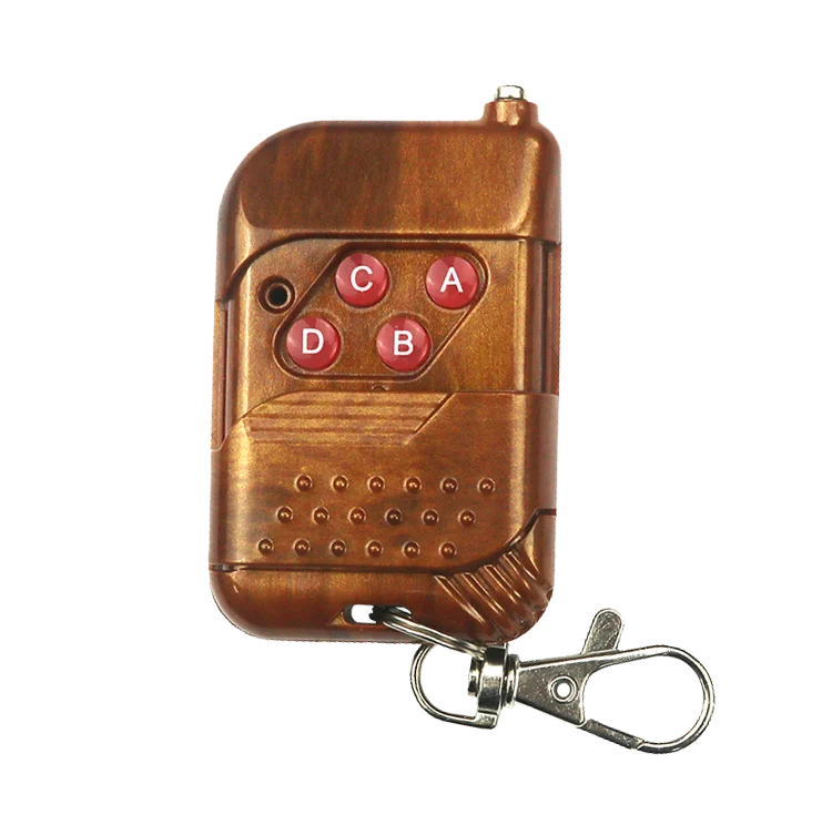 433Mhz Universal 4 Channel wireless Remote Control Cloning Copy Code Electric Garage Door Long Range Remote Key Fob