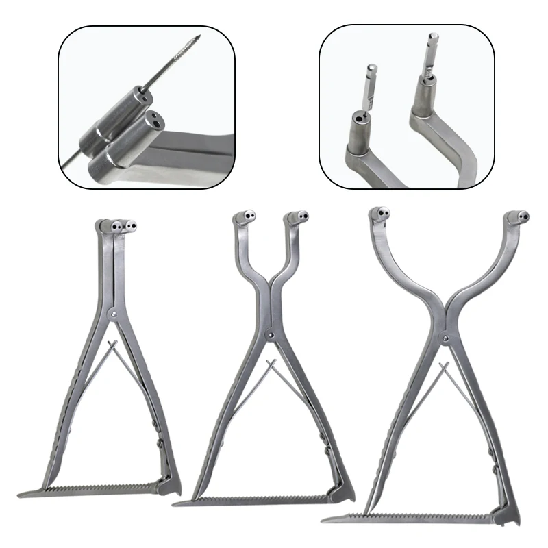 GREATLH Orthopedic Kirschner Forceps Distractor Opener Kirschner Wire Distractor Retractor Medical Orthopedic Instrument Pet