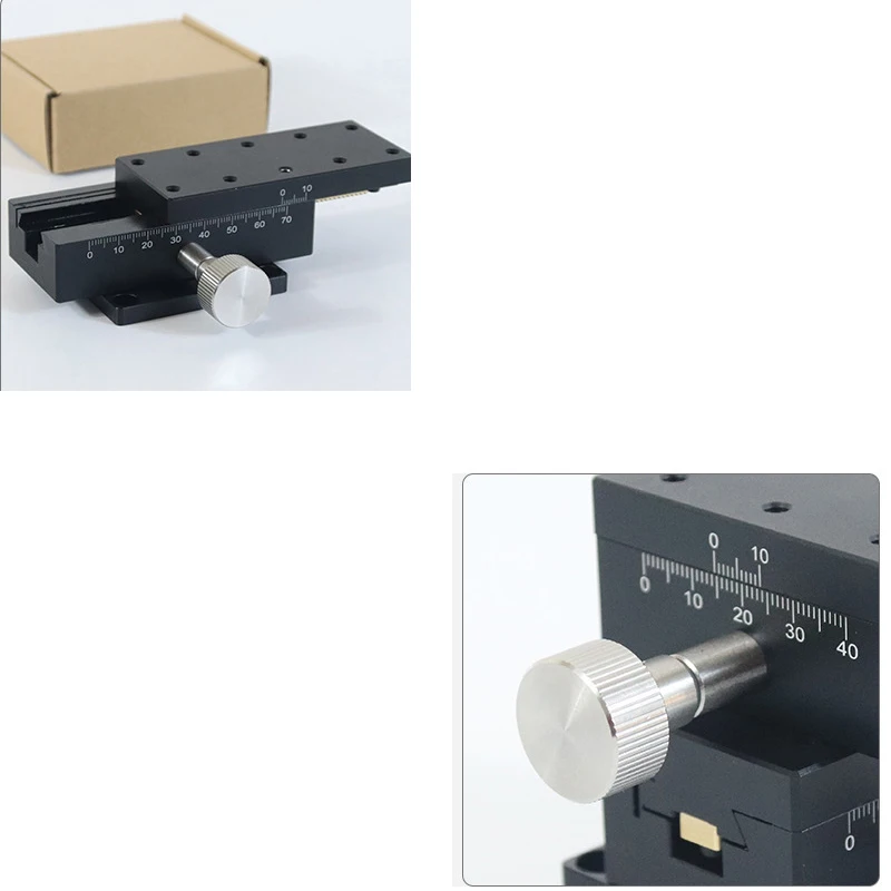 LWX4040/4060/4090/2542 dovetail chute optical precision manual fine adjustment displacement platform