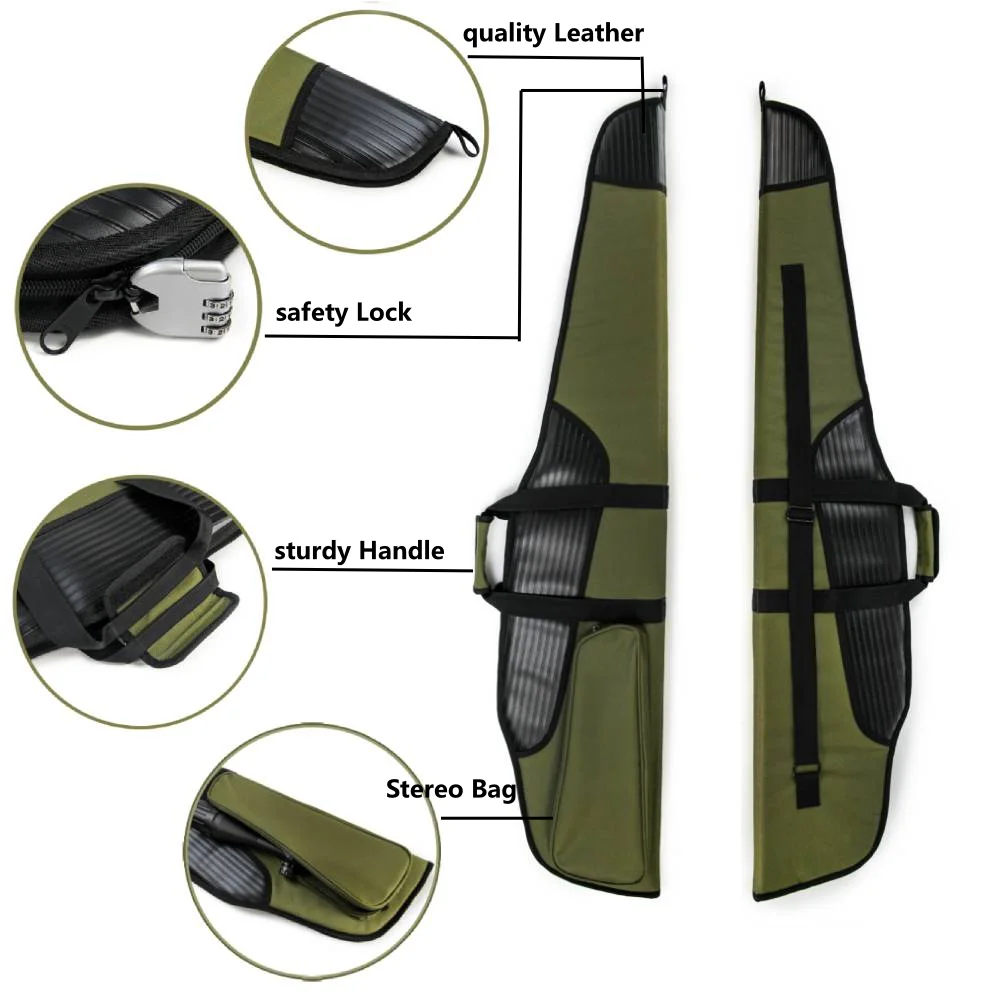 GUGULUZA Gun Bag Hunting Bag Rifle Case for Air Rifle with Scope 105/120/130cm Rifle Case Gun Case