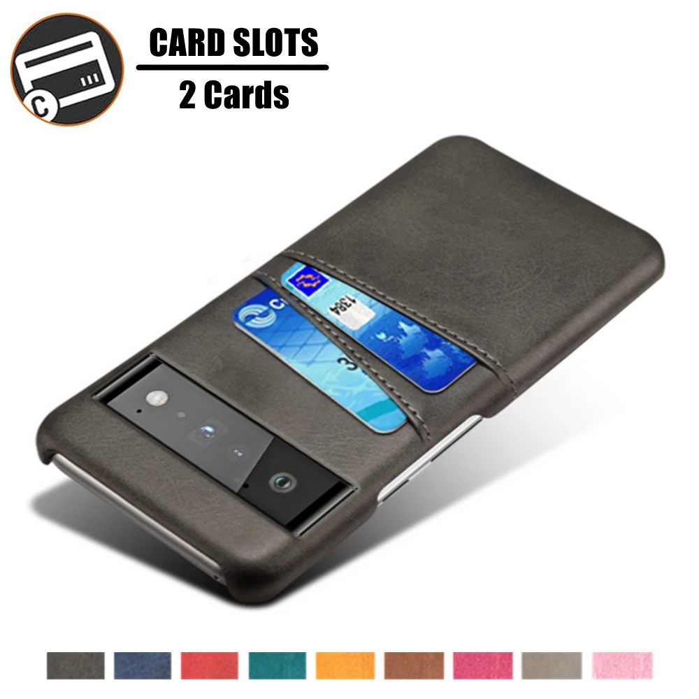 Luxury PU Leather Card Slots Wallet Cover Funda For Google Pixel 7 7pro 6 Pro 6pro 4A 5G 3 3A 4 XL 5 A Pixel5 Pixel6 Phone Case