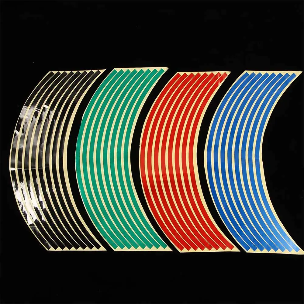 

Motorcycle Stickers 17"18" Reflective Stripes Rim Stripe Tape Wheel Rim Tape Motorcycles Wheel Sticker Reflective Sticker