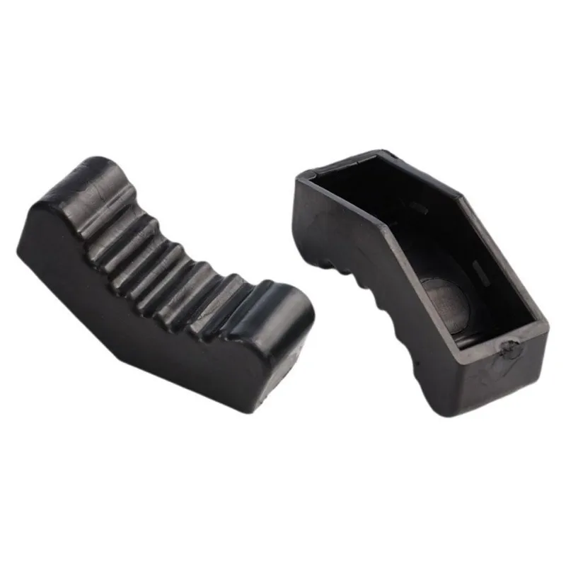 2 قطعة سيارة مشقوق رفع جاك حامل وسادة مطاطية 6 طن قدرة الإطار السكك الحديدية محول مكافحة زلة قبضة لإصلاح وصيانة المركبات #3