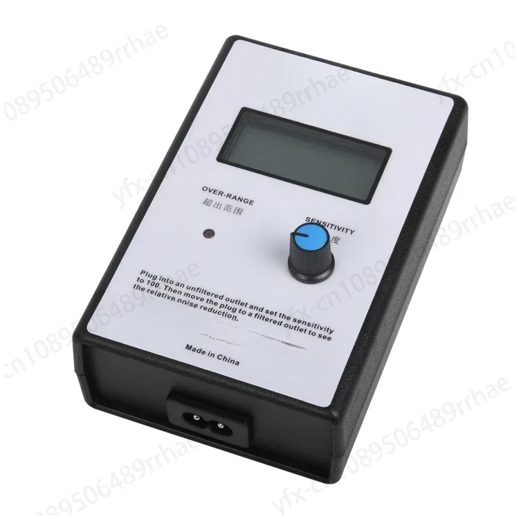 

Display Mains Noise Tester Measuring Instrument Broadband AC Power Supply Ripple Analyzer line meter