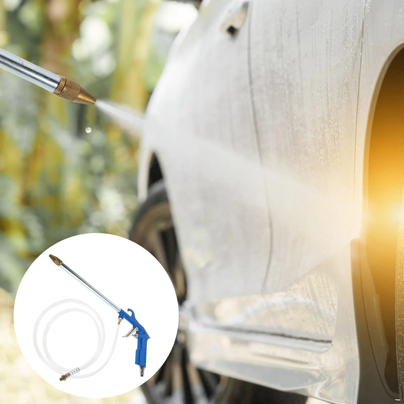 

Car Wash Gun Lightweight Portable Design for Easy Handling High Pressure Spray Removes Grime from Engine and Exterior Surfaces