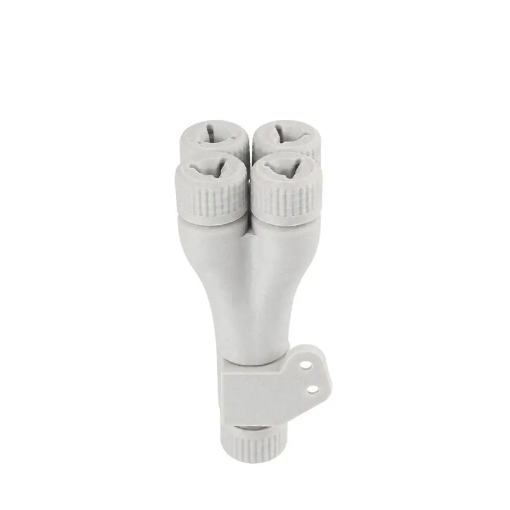 For For Bambu Lab X1 P1 Series AMS Filament Splitter Hub 4 Way Multi Color Feed Accessory 3D Printing Components