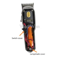 Coque métallique pour tondeuse électrique Wahl 8509 1919 8504, couvercle supérieur et coquilles inférieures, Machine de coupe de cheveux pour Salon de coiffure, accessoire de bricolage 6