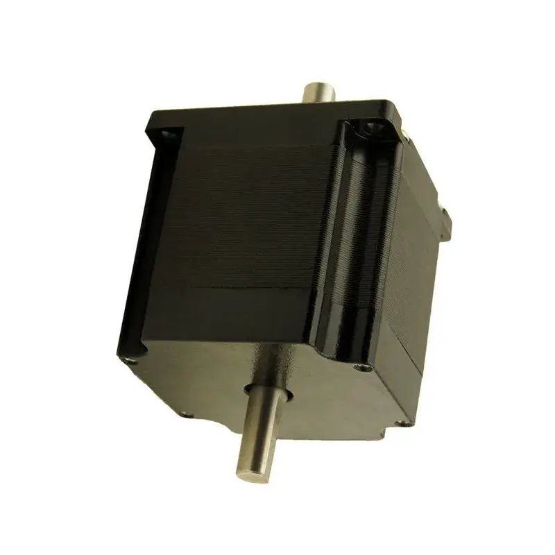 Dual shaft NEMA23 Stepper Motor 57HS56B43006/57HS56B43008 4 leads double shaft
