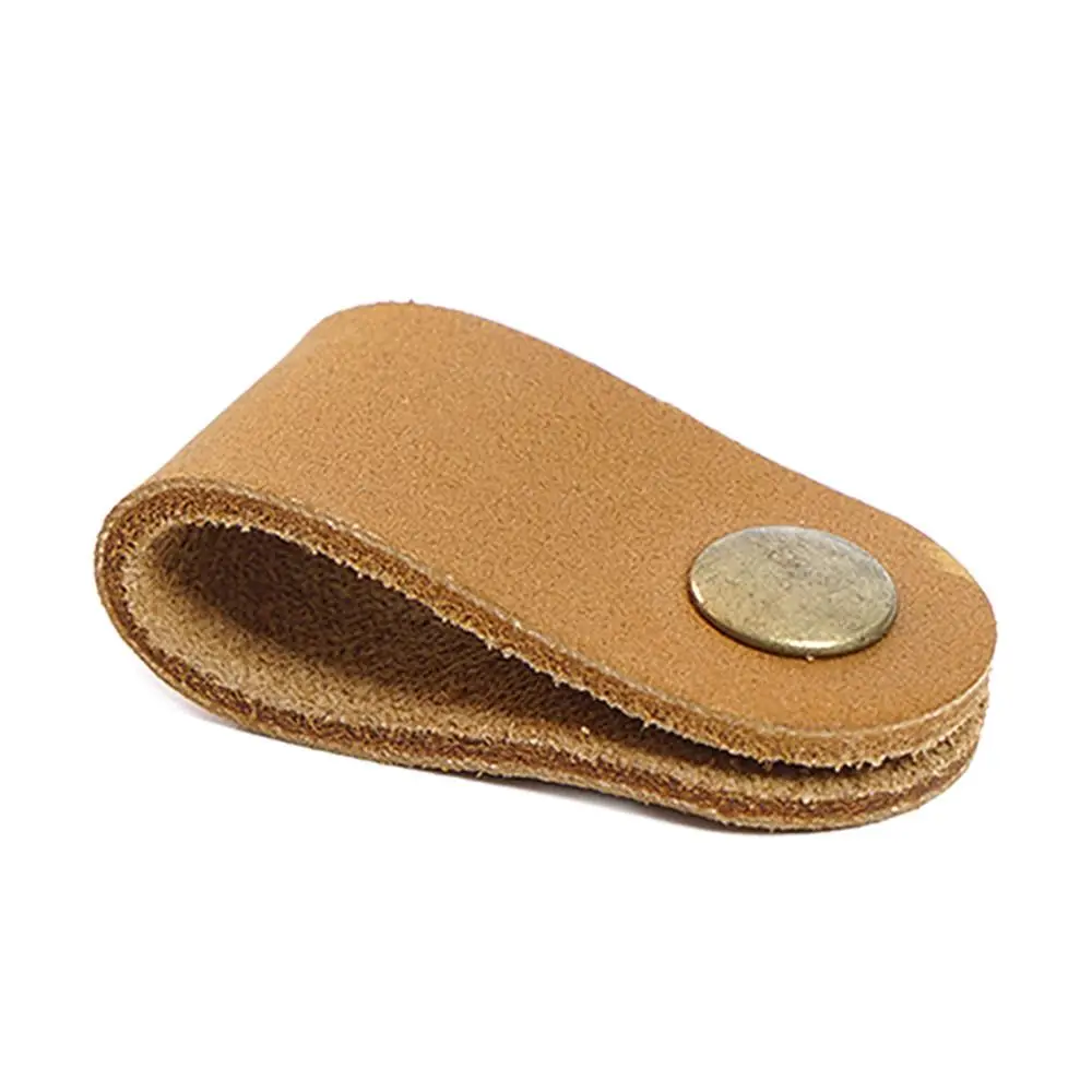 

Charger Cable Protector Leather Cable Winder Mini Cord Organizer Cord Organizer Earphone Cord Winder Desktop Storage