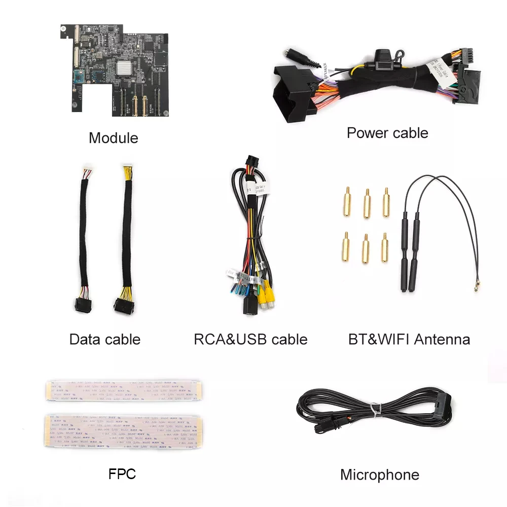 Wireless Carplay Android Auto Module Box For Porsche Panamera Cayenne Macan Cayman Boxster 911 718 PCM 3.1 Multimedia AUX USB